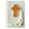Figurka na tort cukrowa komunia święta książeczka krzyż dekoracje komunijne